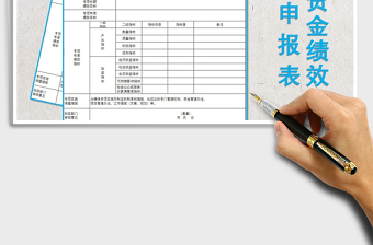 2021年专项资金绩效目标申报表免费下载