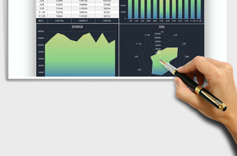 2021年公司全年利潤年終總結圖表
