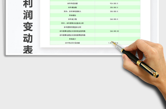 2021年未分配利润变动表