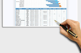 2021年工作進度表-甘特圖