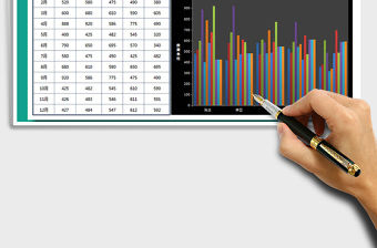 2021年銷售員年度銷售銷售業績對比圖表