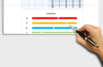 2021年滑块型带值散点图