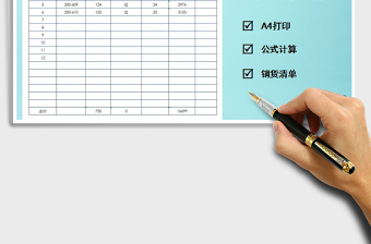 2021年采購管理-銷貨清單