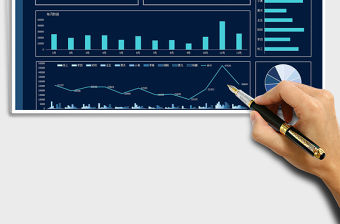 2021年銷售總結(jié)業(yè)績分析報(bào)表（看板）