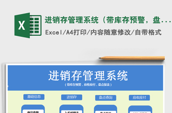 2021年進(jìn)銷存管理系統(tǒng)（帶庫存預(yù)警，盤點(diǎn)報(bào)表，應(yīng)收應(yīng)付）