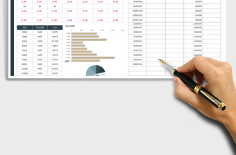 2021年费用支出明细表(月度支出表)