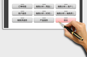 2021年銷售管理系統(tǒng)（自動分析）