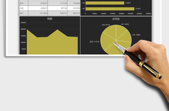 2021年每月收入支出利潤分析數(shù)據(jù)圖表