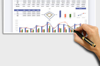 2021年財務收支分析圖表