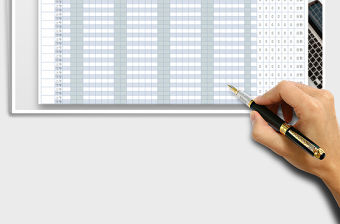 2021年公司員工考勤表(自動(dòng)計(jì)算）