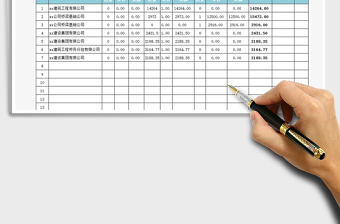 2021年建筑工程扣款项目台账（自动计算