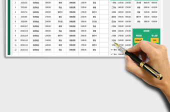 2021年收支明細(xì)表（智能合計）