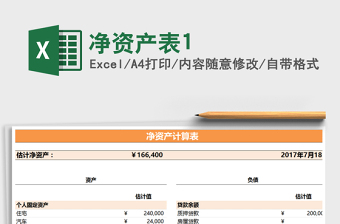 2021年凈資產(chǎn)表1