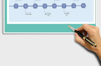 2021年學校日程安排表（時間軸）免費下載