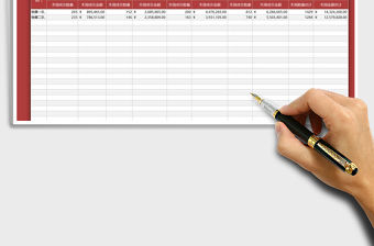 2021年銷售報表-每周成交量統計分析報表
