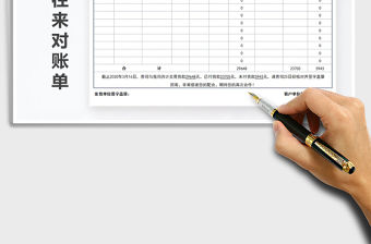 2021年貨款往來對賬單