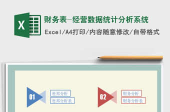 2021年財務(wù)表-經(jīng)營數(shù)據(jù)統(tǒng)計分析系統(tǒng)