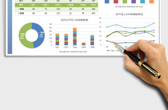 2021年圖表模板（銷售圖表）