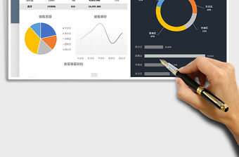 2021年大區(qū)銷售分布可視化報表