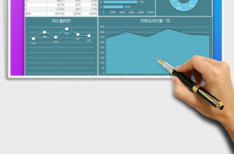 2021年商品銷售數(shù)據(jù)報(bào)告圖表模板