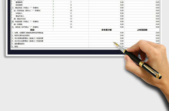 2021年利潤(rùn)表-財(cái)務(wù)會(huì)計(jì)自動(dòng)計(jì)算免費(fèi)下載