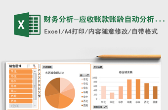 2021年財(cái)務(wù)分析-應(yīng)收賬款賬齡自動(dòng)分析表