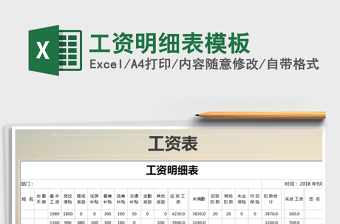 2021年工資明細(xì)表模板