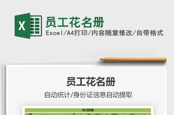 2021年員工花名冊(cè)