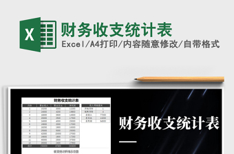2021年財(cái)務(wù)收支統(tǒng)計(jì)表