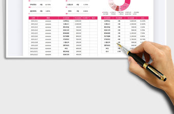 2021年個(gè)人家庭支出日記賬