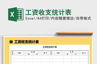 2021年工資收支統計表