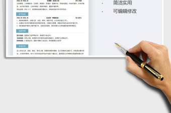 2021年考研復試簡歷