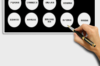 2021年銷售訂單管理系統(tǒng)（進銷存）