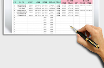2021年開票情況登記表