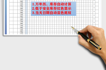 2021年出入庫管理登記表
