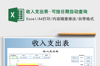 2022财务表（输入日期自动查询）