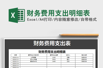 2021年財務費用支出明細表