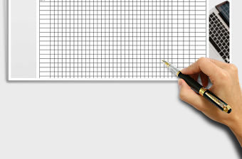 2021年商務賓館酒店員工出勤表免費下載