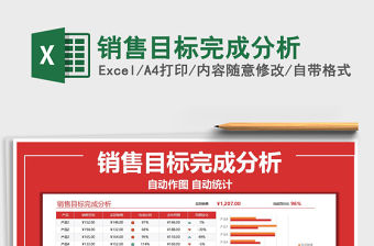 2021年銷售目標(biāo)完成分析