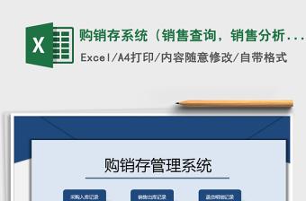 2021年購(gòu)銷存系統(tǒng)（銷售查詢，銷售分析，利潤(rùn)統(tǒng)計(jì)）