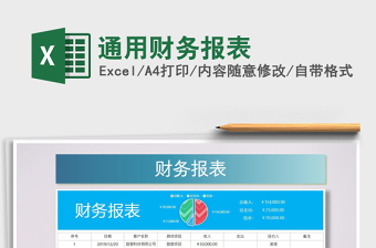 2021年通用財(cái)務(wù)報(bào)表