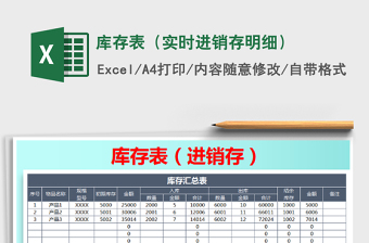 2021年庫(kù)存表（實(shí)時(shí)進(jìn)銷(xiāo)存明細(xì)）