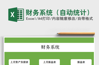 2021年財(cái)務(wù)系統(tǒng)（自動(dòng)統(tǒng)計(jì)）