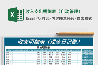 2021年收入支出明細表（自動管理）