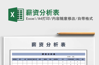 2021年薪資分析表
