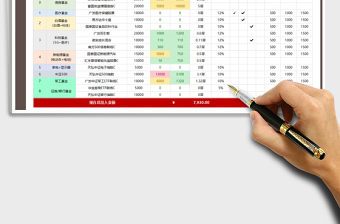 2021年基金理财表格工具