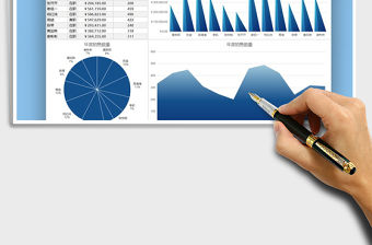 2021年業(yè)務(wù)員年度業(yè)績銷售分析圖表