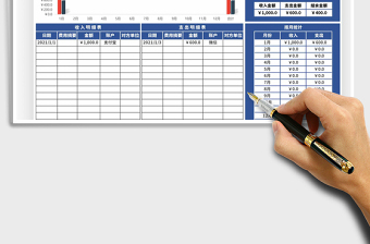 2021年財務(wù)收支表