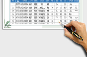2021年銷售明細統計表-查詢-匯總