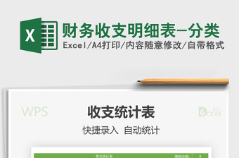 2021年財(cái)務(wù)收支明細(xì)表-分類